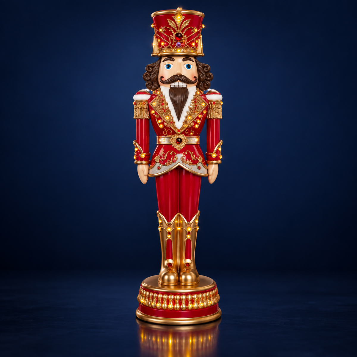 Statuie Spărgătorul de nuci soldat roșu