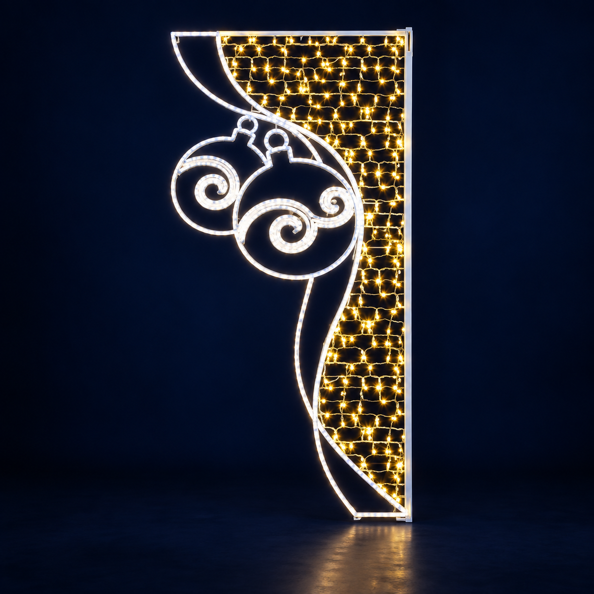 Motiv luminos LED pentru stâlp, globuri