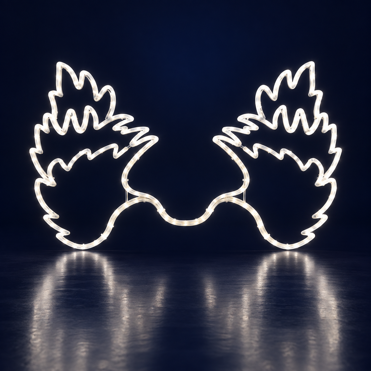 Motiv luminos LED Ghirlandă cu frunze