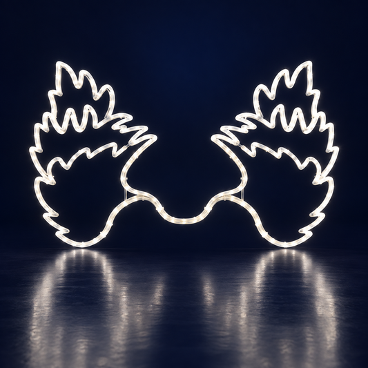 Motiv luminos LED Ghirlandă cu frunze