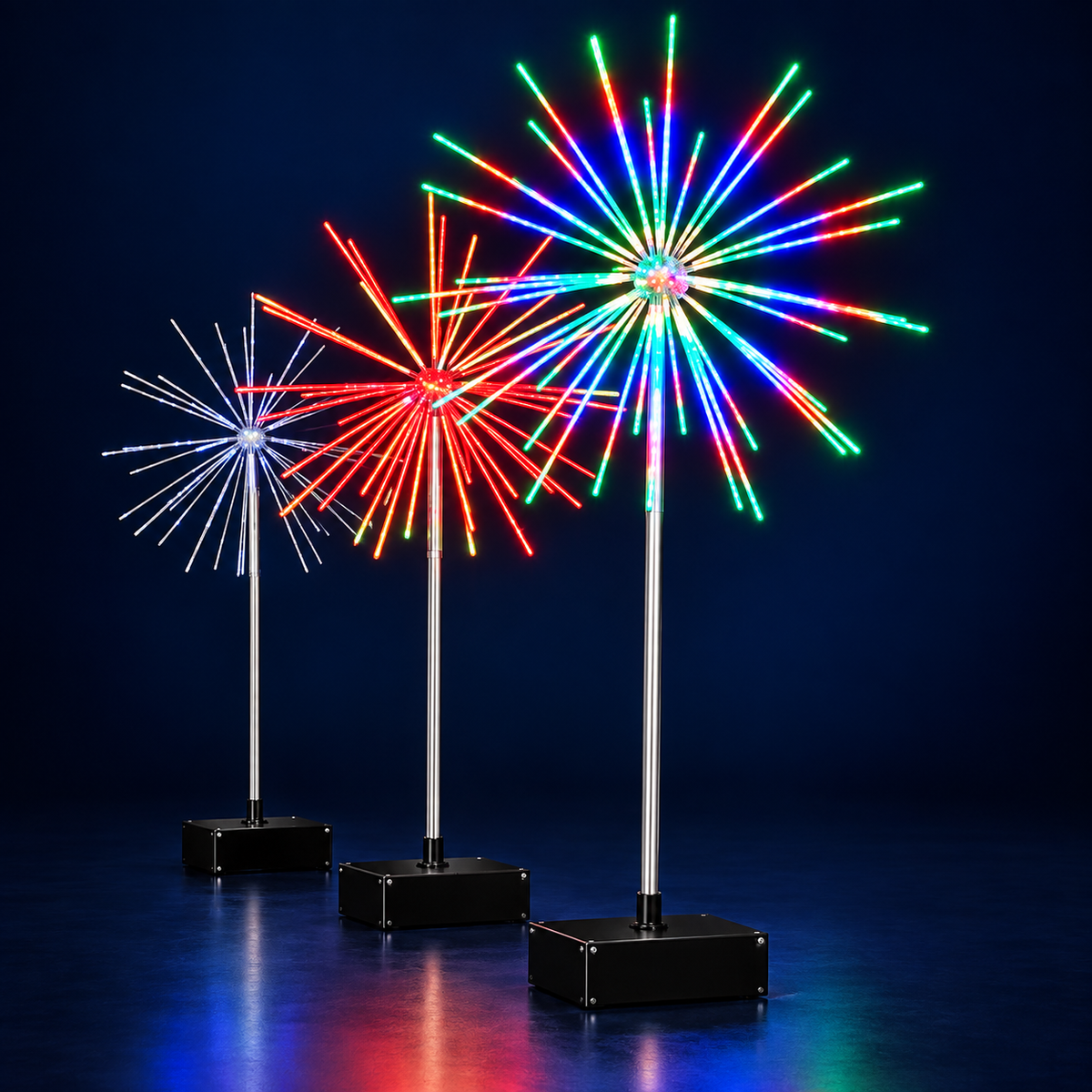 Set artificii luminoase LED multicolore